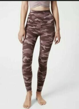 Athleta Elation Camo 7/8 Tight Mauve Pink Size XS
